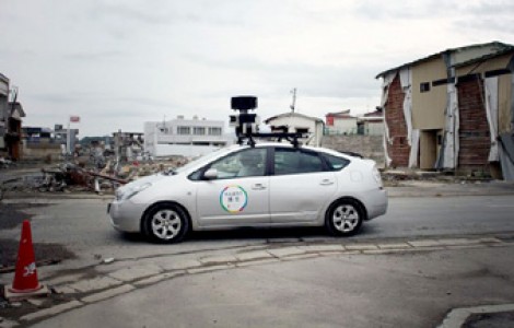 Google показала последствия японского цунами с помощью Street View
